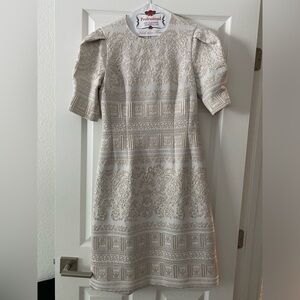 Rickie Freeman for Teri Jon brocade dress